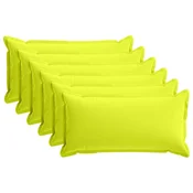 Vidaxl Prevleka za blazino 6 kos HOUTEN Svetlo zelena. 40 x 70 cm