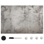 Zidna magnetna ploca od stakla 50 x 30 cm