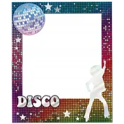 Retro Disco DIY fotoramek – kreativna dekoracija za fotografije