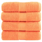 Premium rucnici za pranje SOLUND 4 kom. narancaste 30x30 cm 600 g/m2