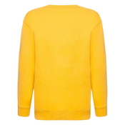 Żółta bluza dziecięca Set-In Sweat Fruit of the Loom