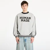 Mikina HUMAN MADE Elbow Patch Sweatshirt UNISEX Gray S