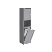 Songmics Kopalniška omarica 40x40x170 cm Bela