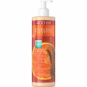 Eveline Cosmetics Bio Organic Natural Orange Extract hranjiva krema za ucvršcivanje tijela sa zagrijavajucim ucinkom 400 ml