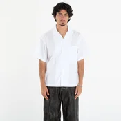 Srajca Palm Angels Curved Logo Classic Shirt Ss White/ Black M