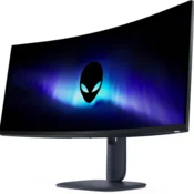 DELL Alienware zakrivljeni monitor 34 AW3425DWM WQHD 3440x1440, 180 Hz, VA, 21:9, 3000:1, 400 cd/m2, 4 ms, DP, HDMI, crna