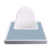 shumee Silikonska izrezna podloga, primerna za otroški stolček Ikea Dusty Blue