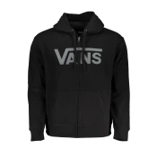 VANS MEN'S BLACK ZIP SWEATSHIRT