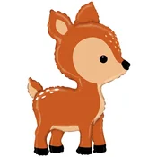 Balon bambi 109 cm
