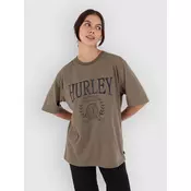 Hurley Rebulid Oversize Fit ženska majica taupe