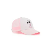 Kapa s šiltom Karl Lagerfeld Kids Z31235 M Bela