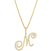 Ogrlica Letter - M KP34067
