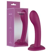 Passion Play - tekoči silikonski dildo (vijoličen)