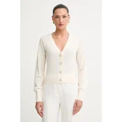 Guess Pletena jopica W6YR14 Z0955 Kremna Regular Fit