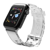 Silikonski pašček Strap Light za Apple Watch 42/44mm - črna