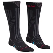Nogavice za hokej CCM Compression Knee Black/Grey/Red Unisize