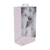 Ouch! Paris Collection Hogtie Connectors Pink - Iridescent Bonded Leather OU984PNK