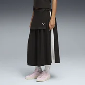 PUMA T7 Midi Pleated Skirt Women, Clothing, Black, XL