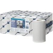 Papirnate brisače, v roli, premer: 13 cm, sistem M3, napredne, TORK Reflex™, bele, 12 rolic