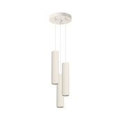 Sollux SL.1595 - Luster na lanku KARBON 3xGU10/10W/230V krem boje