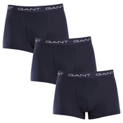 3PACK mens boxers Gant blue