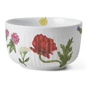 Servirna skleda HAMMERSHOI SUMMER - WILD FLOWERS 12 cm, bela, porcelan, Kähler