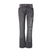 Juicy Couture Kavbojke črn denim/srebrna