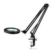 Gardj Europe LED-lupa Glow 308 za delovno površino, črna, USB