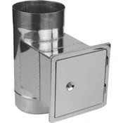 PRODMAX 110 Čistilni del z vratci 140x140 /1,0mm nerjaveče jeklo