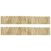 Rolane ograde 2 kom 120 cm od impregnirane borovine