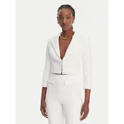 Elisabetta Franchi Suknjič GI-222-61E2-V420 Bela Regular Fit