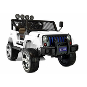Avto na akumulator S2388 Jeep 4x4 - bel