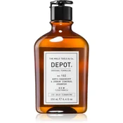 Depot No. 102 Anti-Dandruff & Sebum Control Shampoo šampon za obnovo ravnovesja mastnega lasišča proti prhljaju 250 ml