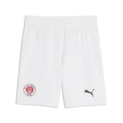 PUMA FC St. Pauli 26/27 Shorts Youth, Shorts, White/Espresso Brown, 15-16Y
