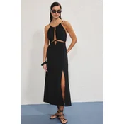 Trendyol Milla Ženska haljina Tbess25El00137, Crna