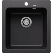 Blanco pomivalno korito NAYA 45 SILGRANIT brez podaljška. prim. - ČRNA