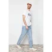 Trendyol Blue Baggy/90s Straight Fit Jeans Loose Jeans