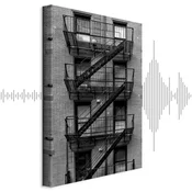 Slika - Emergency Exit (1 Part) Vertical 80x120 Akusticna