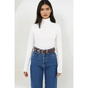 Trend Alacati Stili Ženska bluza Alc-X14859, Krem