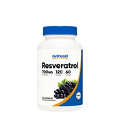 Nutricost – Kapsule resveratrola, 120 kapsul