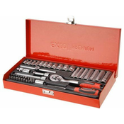 Extol Premium Komplet vtičnic Extol Premium (8818360), 45 kosov, 1/4&quot