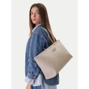 Ročna torba Tommy Jeans Tjw Must Tote AW0AW18455 Bež