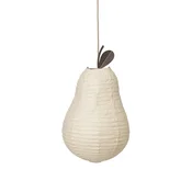 Senčnik ferm LIVING Pear Lampshade bež barva