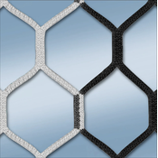 Mreža Cawila Tornetz 4MM HEX120 7,5x2,5m 2x2m White/Black