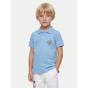 Beverly Hills Polo Club Polo majica P-SS26B-P42560 Modra Regular Fit