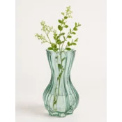 Dekorativna steklena vaza, svetlo modra, 14,8 cm, Vase Miley