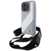 Ovitek BMW BMHCP16X23PSCCG iPhone 16 Pro Max     6.9 grey hardcase M Edition Carbon Stripe & Strap (BMHCP16X23PSCCG)