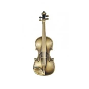 DP MAGNET VIOLINA METAL ZLATA 3D