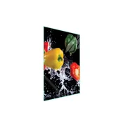 shumee Steklena deska za rezanje 35x52 Pepper