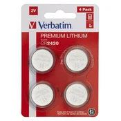 slomart Verbatim LITIJEVA BATERIJA CR2430 3V 65046
